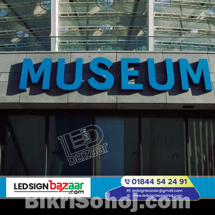 Acrylic Top Letter with Led Sign Board